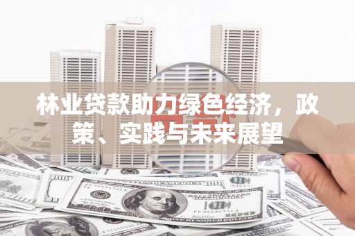 江门林业贷款助力绿色经济，政策、实践与未来展望